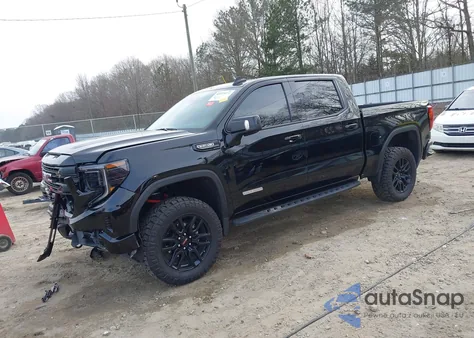 2025 GMC Sierra 1500 4Wd Short Box Elevation With 3Sb from USA, damaged, VIN 3GTUUCED9SG297240